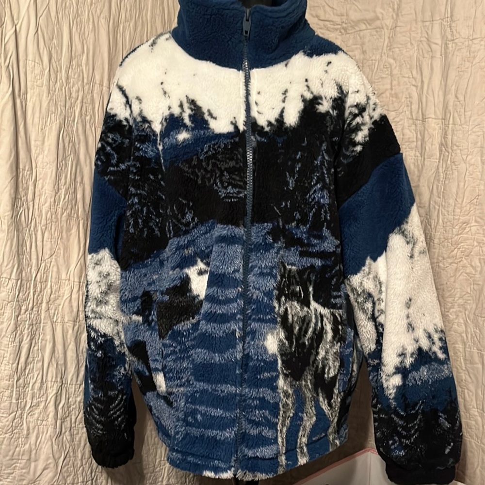 Wolf parka